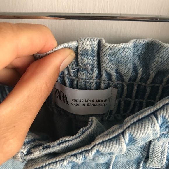 Denim paper bag shorts 🩳 - Picture 4 of 4